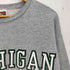 フルーツオブザルーム FRUIT OF THE LOOM 90s SUPER COTTON MICHIGAN STATE 2段カレッジ クルーネックスウェット メンズ import:L