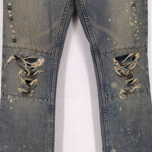 イフシックスワズナイン IF SIX WAS NINE 00s y2k archive mudmax denim pants メンズ US:28-29