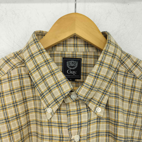 guy polished and classic チェックBDネルシャツ メンズ 4L