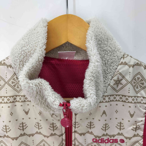 アディダス adidas プリントデザイン フリース ベスト レディース JPN:M