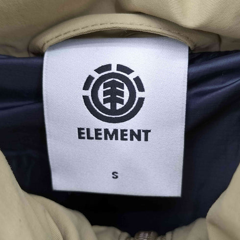 エレメント ELEMENT フードデタッチャブル キルティング 中綿 パファージャケット メンズ s