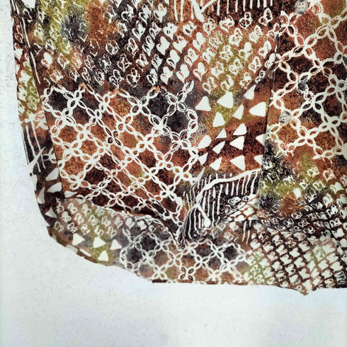 mugger 総柄 S/S シャツ メンズ