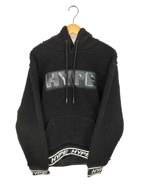 FIVE BY FIVE HYPE フロントロゴ ボアフリース プルオーバーパーカー メンズ L