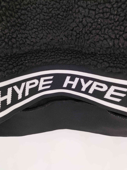 FIVE BY FIVE HYPE フロントロゴ ボアフリース プルオーバーパーカー メンズ L