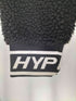 FIVE BY FIVE HYPE フロントロゴ ボアフリース プルオーバーパーカー メンズ L