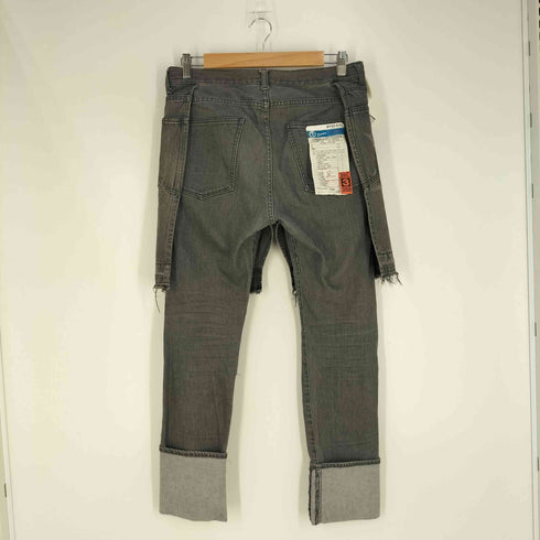 メゾンミハラヤスヒロ Maison MIHARA YASUHIRO Patchwork Denim Pants ドッキングレイヤード デニムパンツ メンズ JPN:44