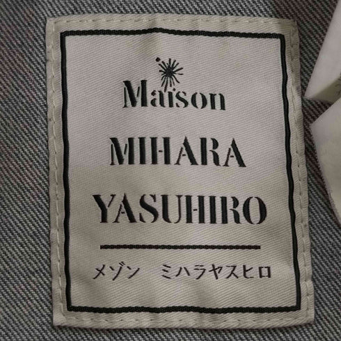 メゾンミハラヤスヒロ Maison MIHARA YASUHIRO Patchwork Denim Pants ドッキングレイヤード デニムパンツ メンズ JPN:44
