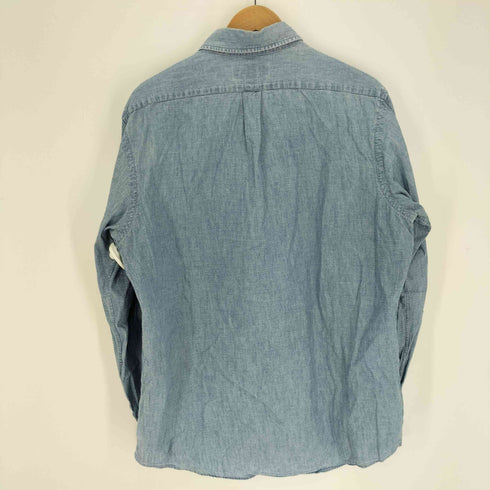 ラルフローレン RALPH LAUREN ボニー 刺繍 L/S B.D デニム シャツ メンズ import:L