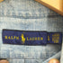 ラルフローレン RALPH LAUREN ボニー 刺繍 L/S B.D デニム シャツ メンズ import:L