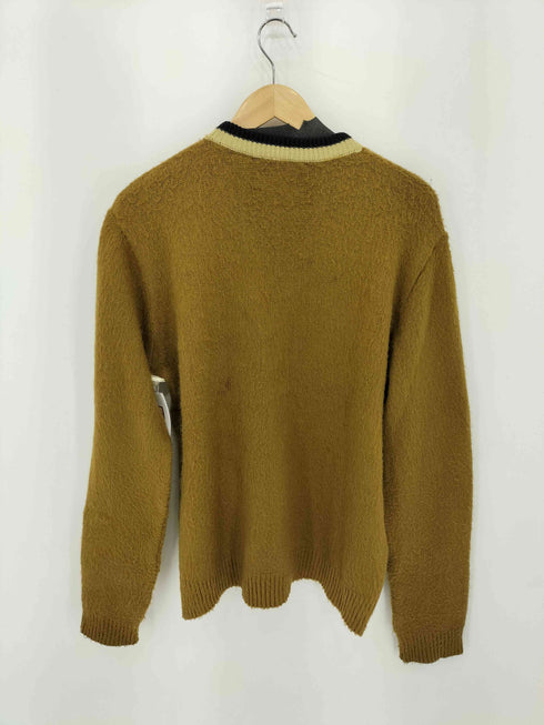 O'Hanlon Mills アクリル ウール シャギーニット カーディガン メンズ M