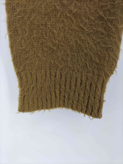 O'Hanlon Mills アクリル ウール シャギーニット カーディガン メンズ M