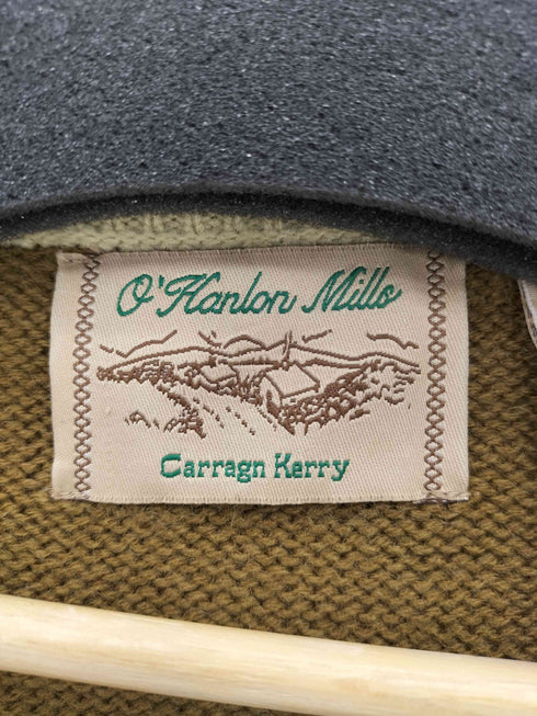 O'Hanlon Mills アクリル ウール シャギーニット カーディガン メンズ M