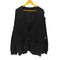 ダンケシェーン Danke Schon 23AW PREMIUM COTTON OVERSIZE DAMAGE KNIT CARDIGAN メンズ FREE