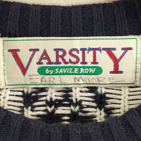 VARSITY 90S コットンニット メンズ import:M