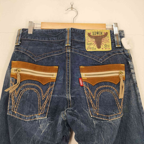 エドウィン EDWIN 464XVS ストレートデニムパンツ メンズ US:30-31