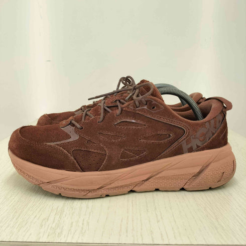 ホカオネオネ HOKA ONE ONE CLIFTON L SUEDE Cappuccino / Cork メンズ 27.5