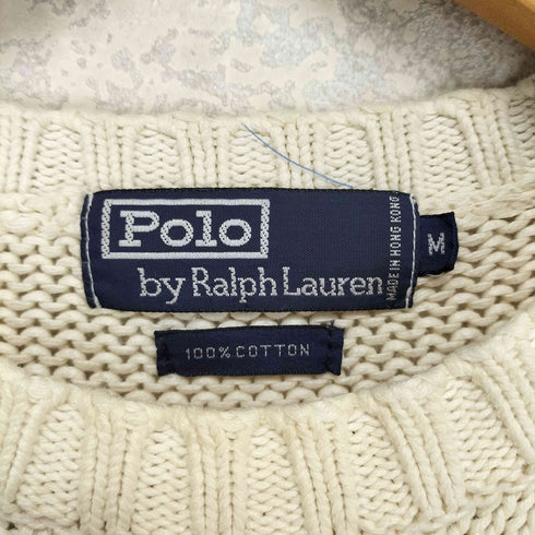 ポロバイラルフローレン Polo by RALPH LAUREN 星条旗 コットン ニット メンズ import:M