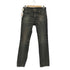 ゴールデングース GOLDEN GOOSE MADE IN ITALY スリムテーパード ブラックデニムパンツ メンズ US:28-29
