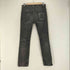 ゴールデングース GOLDEN GOOSE MADE IN ITALY スリムテーパード ブラックデニムパンツ メンズ US:28-29