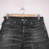 ゴールデングース GOLDEN GOOSE MADE IN ITALY スリムテーパード ブラックデニムパンツ メンズ US:28-29