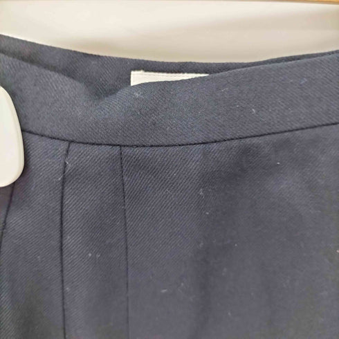 クレージュ courreges ウールプリーツラップスカート レディース 64-91