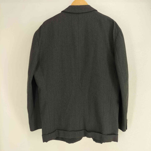 コムデギャルソンオムプリュス COMME des GARCONS HOMME PLUS AD1990 大人の不良期 裾折り返し 3B ウール テーラードジャケット メンズ JPN:M