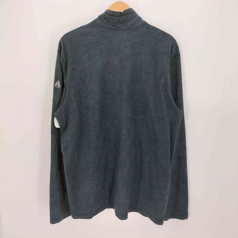 エディーバウアー Eddie Bauer ロゴ刺繍 ジップアップ フリース ジャケット メンズ import:XL