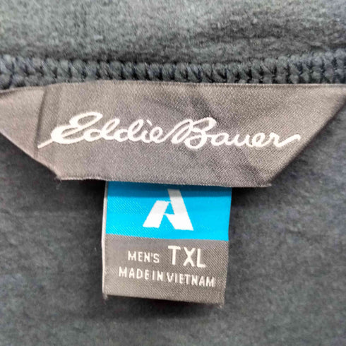 エディーバウアー Eddie Bauer ロゴ刺繍 ジップアップ フリース ジャケット メンズ import:XL