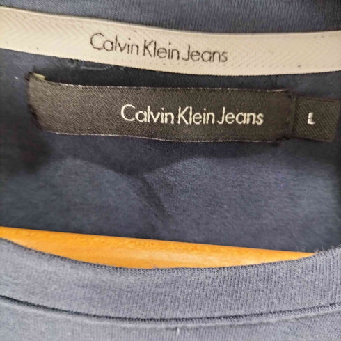 カルバンクラインジーンズ Calvin Klein Jeans ロゴプリント長袖Tシャツ レディース JPN:L