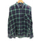 OUTDOOR TREK コットン フランネル チェックシャツ メンズ import:XL