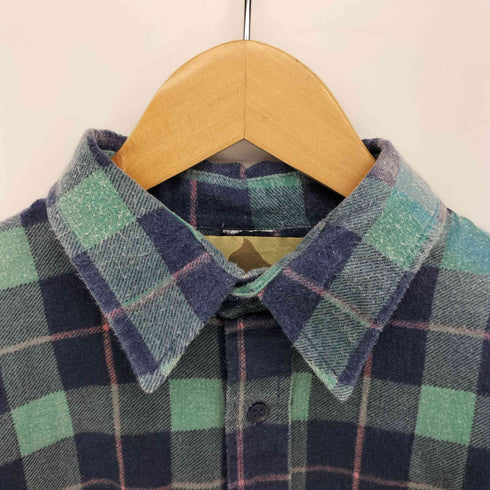 OUTDOOR TREK コットン フランネル チェックシャツ メンズ import:XL