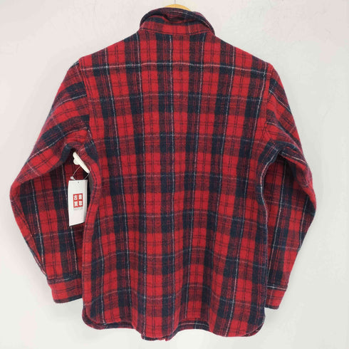 ウールリッチ WOOLRICH 60-70s 白タグ 長袖チェックシャツ メンズ