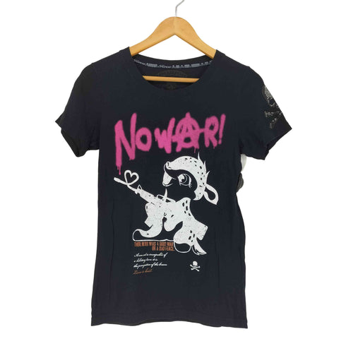 ロエン Roen y2k No War スカルスタッズTシャツ メンズ JPN:44