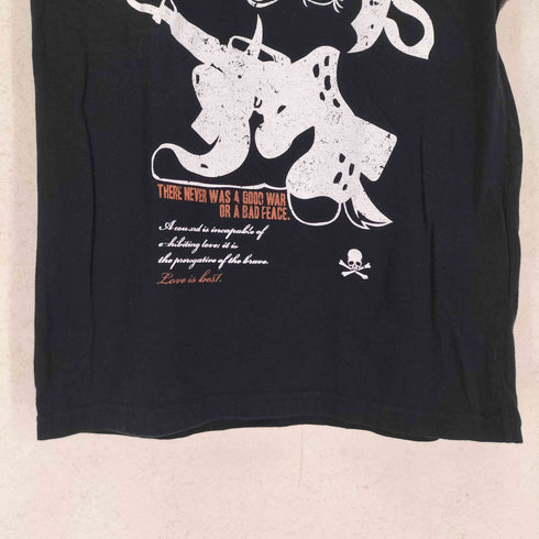 ロエン Roen y2k No War スカルスタッズTシャツ メンズ JPN:44