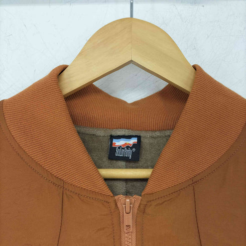 スカラー ScoLar RABEE刺繍MA-1ブルゾン レディース JPN:M