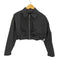 ザラ ZARA SHORT BLAZER WITH PLEATED HEM レディース import:M