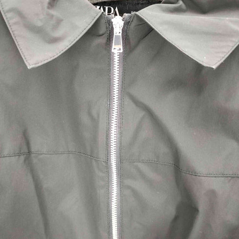 ザラ ZARA SHORT BLAZER WITH PLEATED HEM レディース import:M