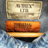 アヴィレックス AVIREX DENIM COVERALL 刺繍 ダメージ加工 メンズ JPN:L