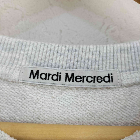 マルディメクルディ Mardi Mercredi SWEATSHIRT FLOWERMARDI スウェット レディース ONE SIZE