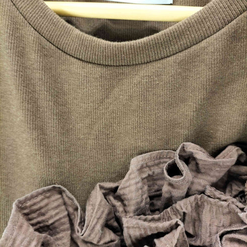 ノーリーズ NOLLEY’S フリル付き3WAYストレッチリブカットソー レディース JPN:38
