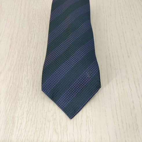 ルイヴィトン LOUIS VUITTON レジメンタル シルク ネクタイ メンズ