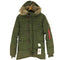 ベイクレスト BAYCREST N-3B型 リアルファー 2WAY ジップアップ ダウンジャケット メンズ import:M