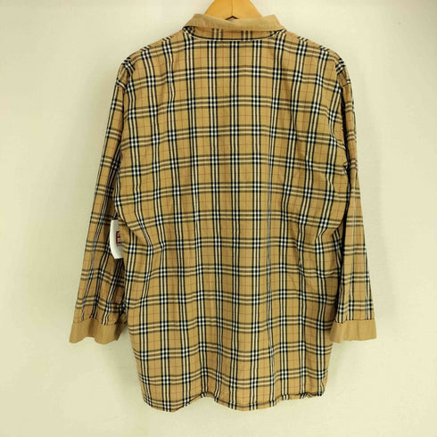 バーバリーロンドン BURBERRY LONDON ノバチェック ループカラー L/S パジャマシャツ レディース import:L