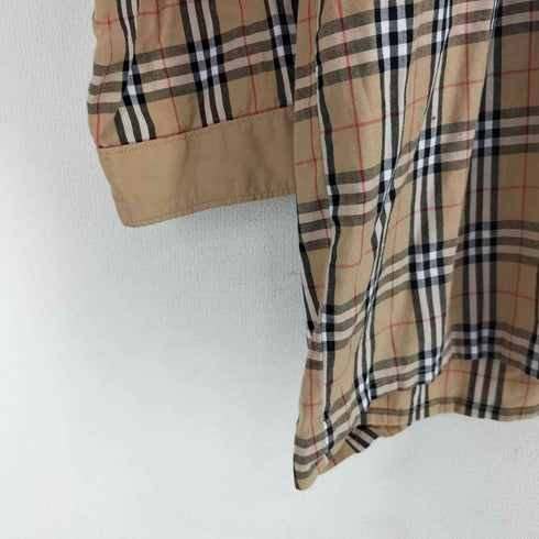 バーバリーロンドン BURBERRY LONDON ノバチェック ループカラー L/S パジャマシャツ レディース import:L