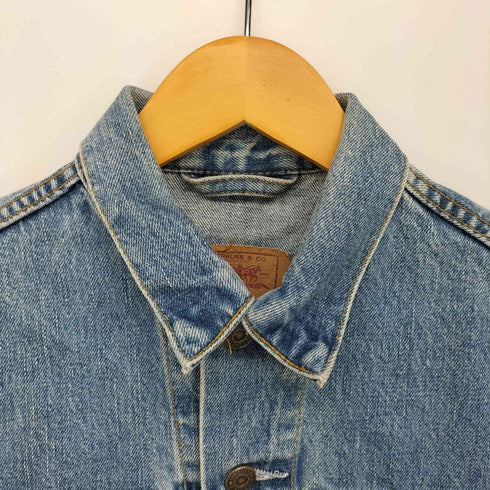 リーバイス Levis 90S EURO FOR GIRLS 70590 ボタン裏736刻印 デニム トラッカー ジャケット ユーロ 97年製 レディース import:S