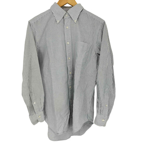 メーカーズシャツカマクラ Makers Shirt 鎌倉 400 MADISON ストライプ ボタンダウンシャツ メンズ 15 3/4-33