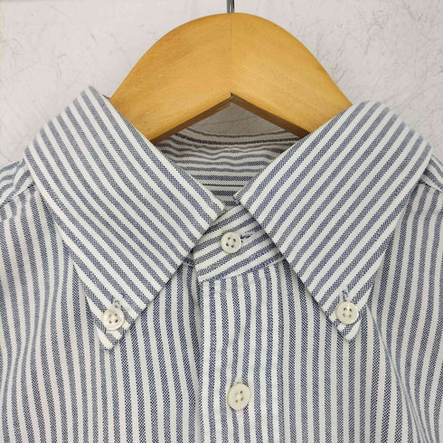 メーカーズシャツカマクラ Makers Shirt 鎌倉 400 MADISON ストライプ ボタンダウンシャツ メンズ 15 3/4-33