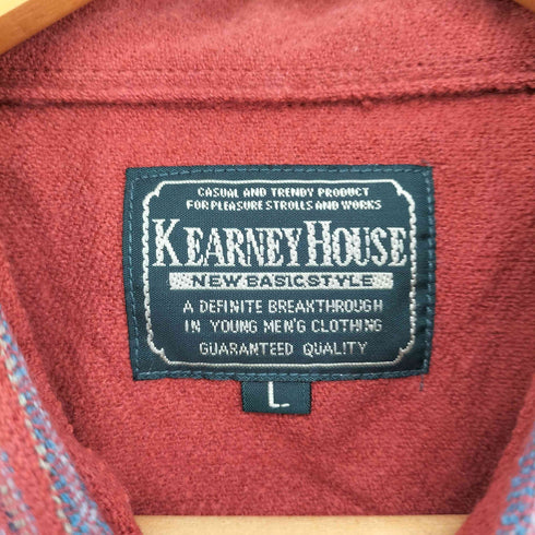 カーニーハウス KEARNEY HOUSE ストライプ カバーオール メンズ import:L