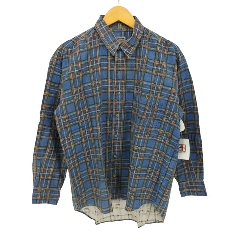 GAVIAL レギュラーカラー チェック プリント ネルシャツ メンズ JPN:M