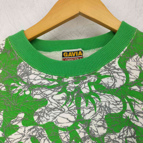 gavial 総柄 クルーネックスウェット メンズ JPN:L